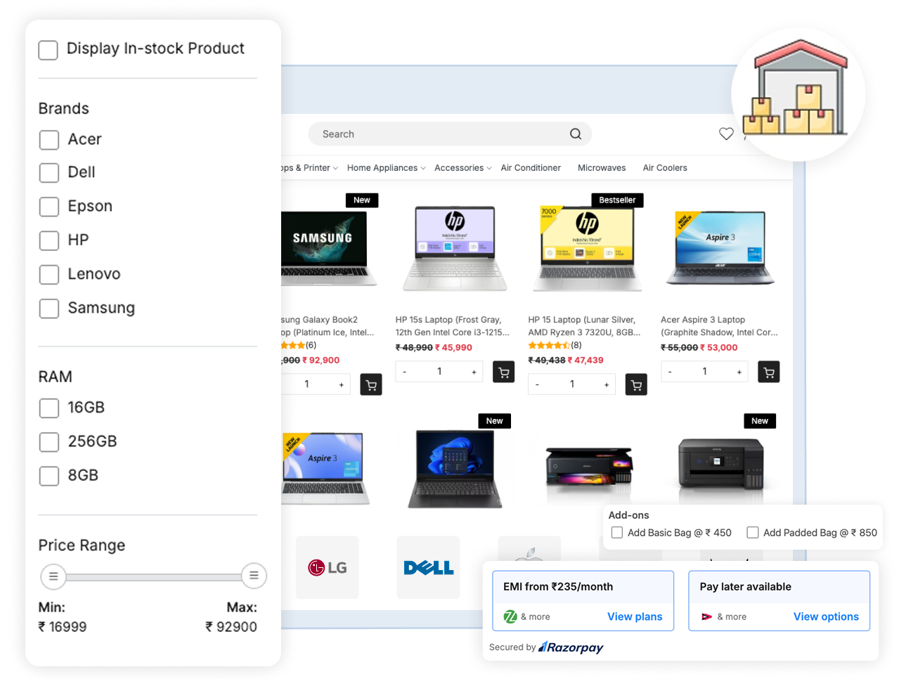 Multi-Category eCommerce Solutions