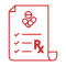 Prescription upload functionality