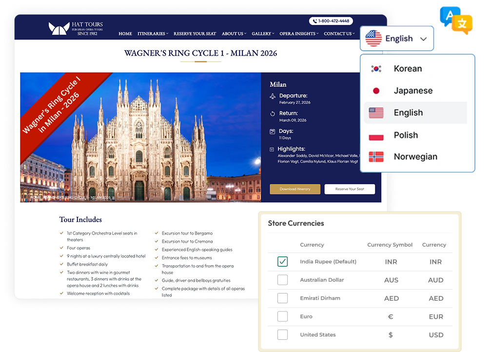 Travel Booking Portals & Hotel Websites