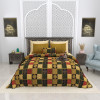 Bagru Patch Pure Cotton Super King Size Bedsheet