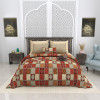 Bagru Rajwada Pure Cotton Super King Size Bedsheet