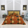 Kesari Gajraj Pure Cotton Super King Size Bedsheet