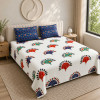 Morni Bandhej Pure Cotton Super King Size Bedsheet