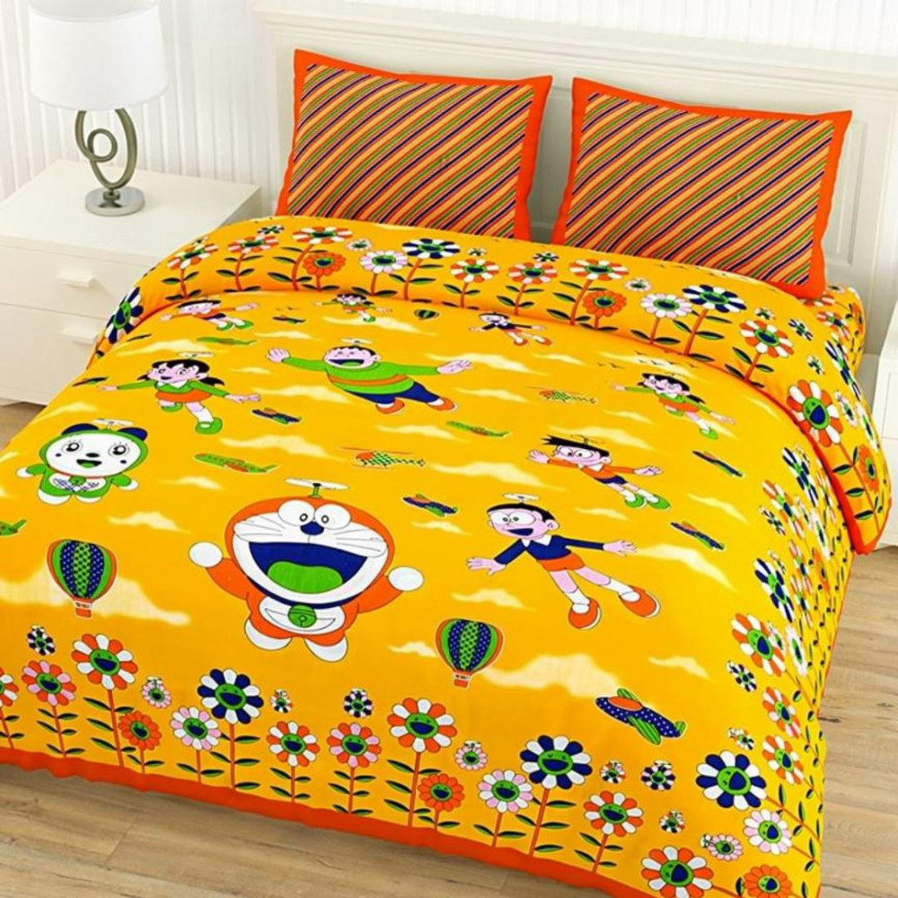 Image of Sunshine Dreams King Size Kids Bedsheet