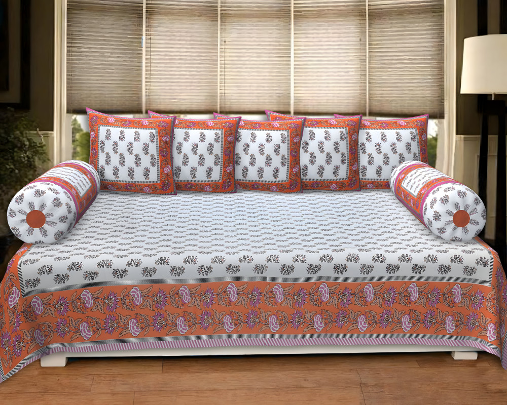 Image of Terracotta Heritage  8 Pcs Premium Diwan set
