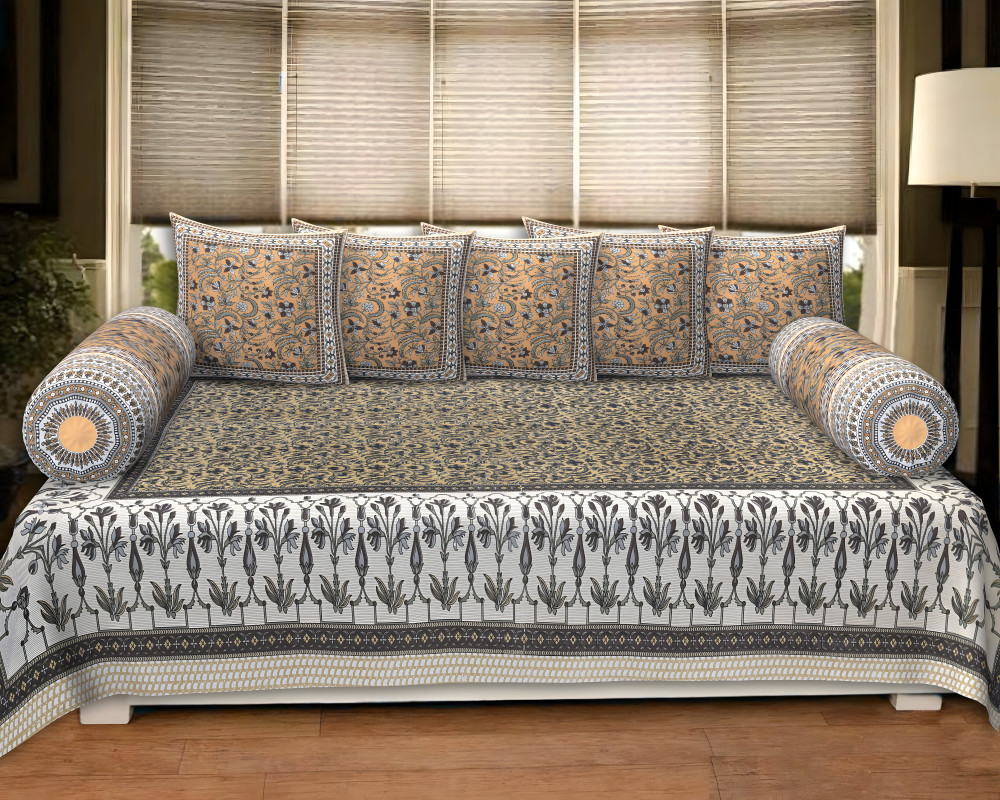 Image of Vintage Mughal  8 Pcs Premium Diwan set