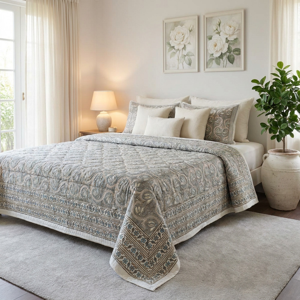 Image of Quilted Bedspread King Size | 100990