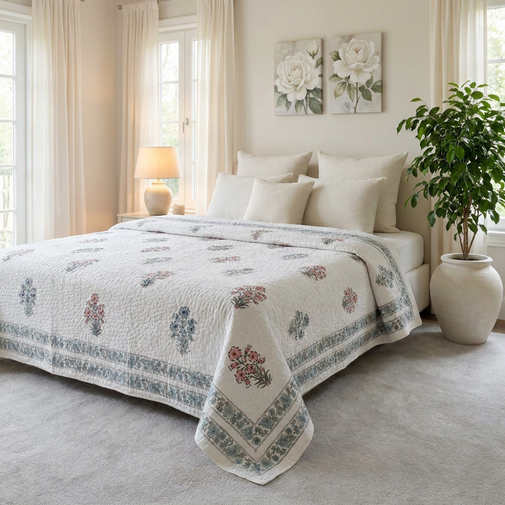 Image of Quilted Bedspread Queen Size | 202418