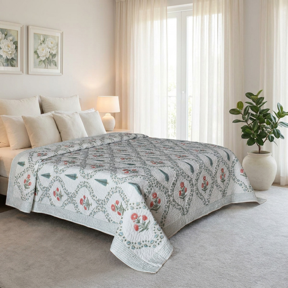 Image of Quilted Bedspread Queen Size | 202419