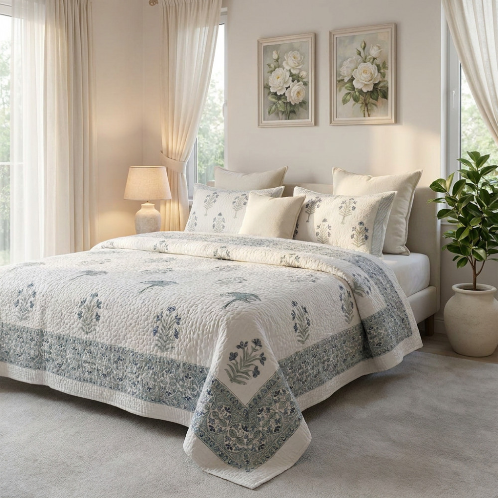 Image of Quilted Bedspread Queen Size | 202422