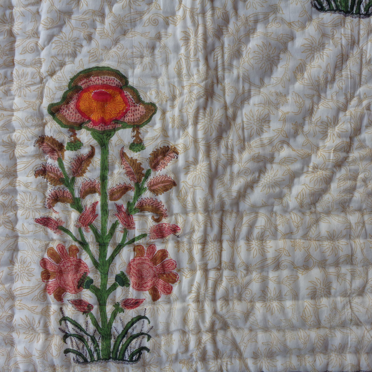 Hand Block Printed Baby Quilt Jaipur Razai  202210