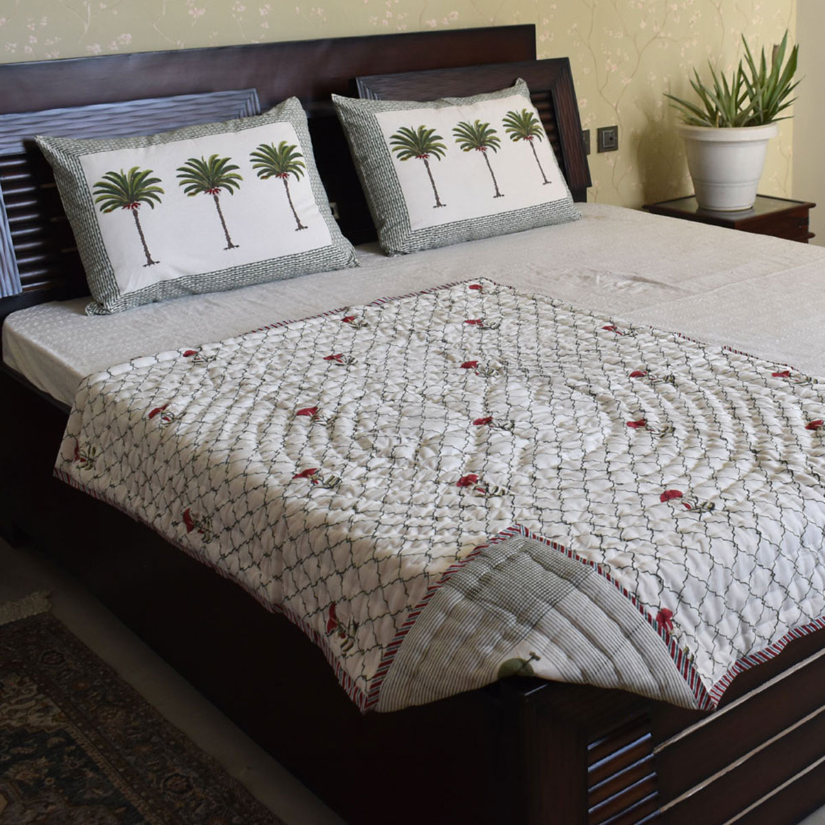 Hand Block Printed Baby Quilt Jaipur Razai 202214