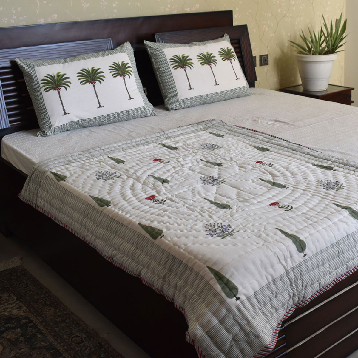 Hand Block Printed Baby Quilt Jaipur Razai 202214