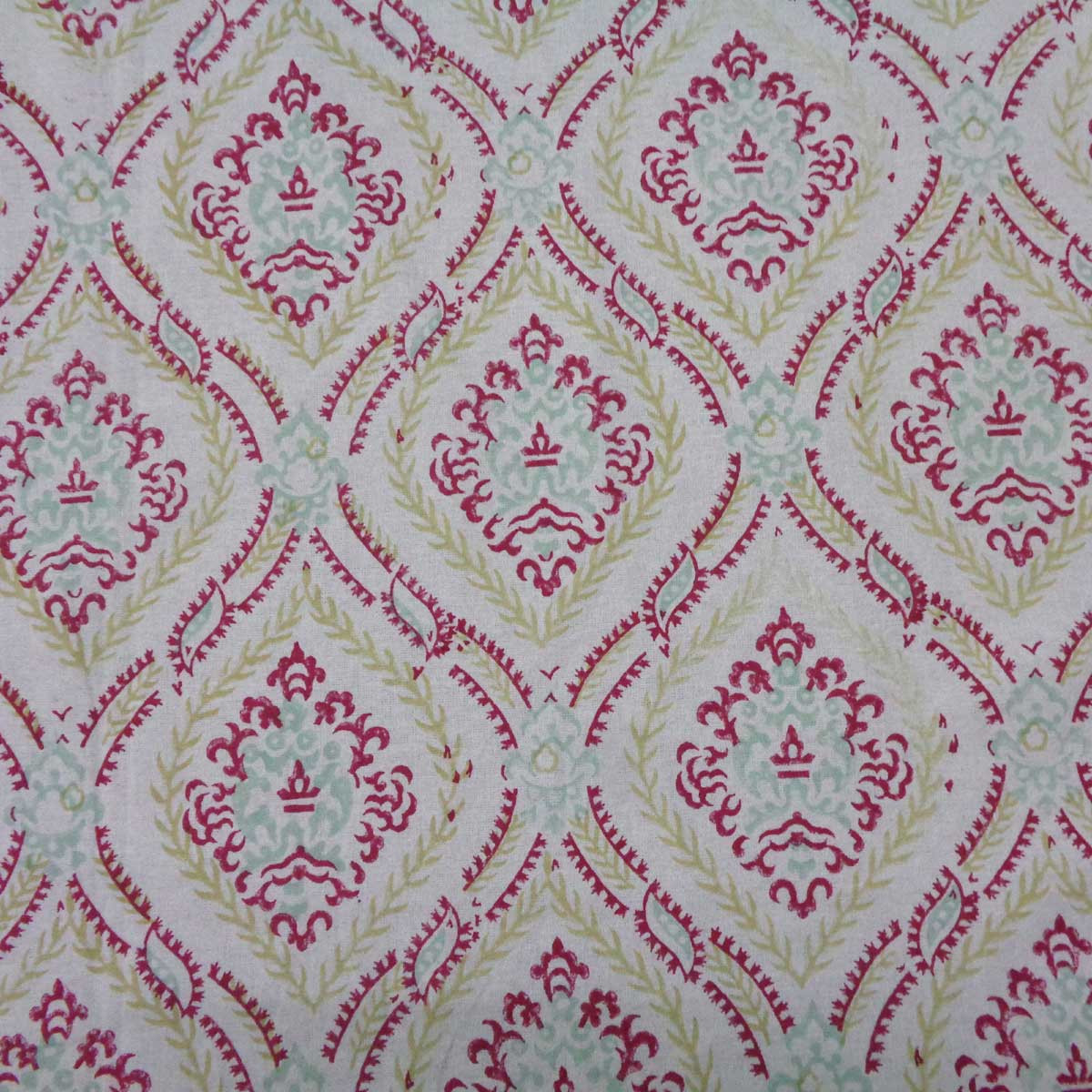 Hand Block Printed Cotton Tablecloth 150x220 cms   504826