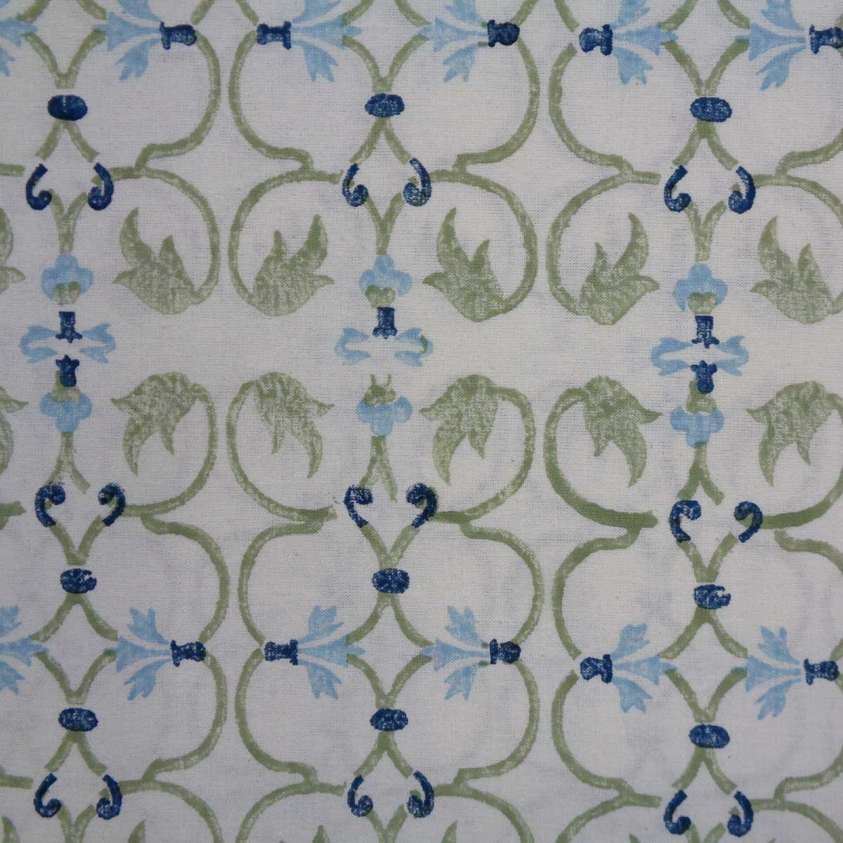 Hand Block Printed Cotton Tablecloth 150x220 cms 504749