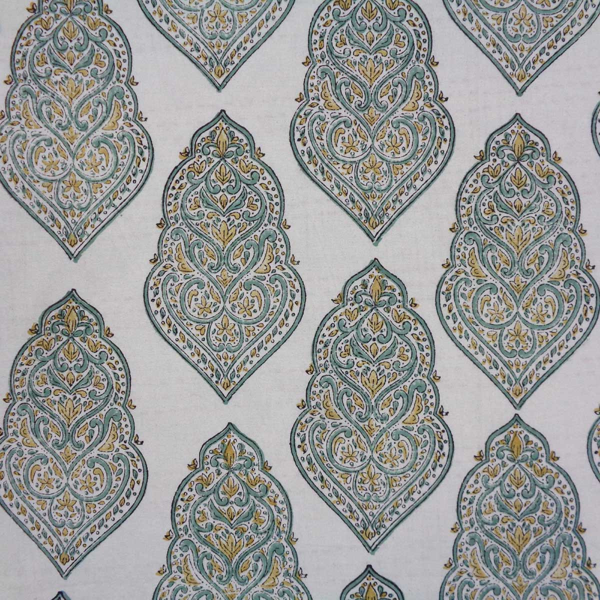 Hand Block Printed Cotton Tablecloth 150x220 cms  504750