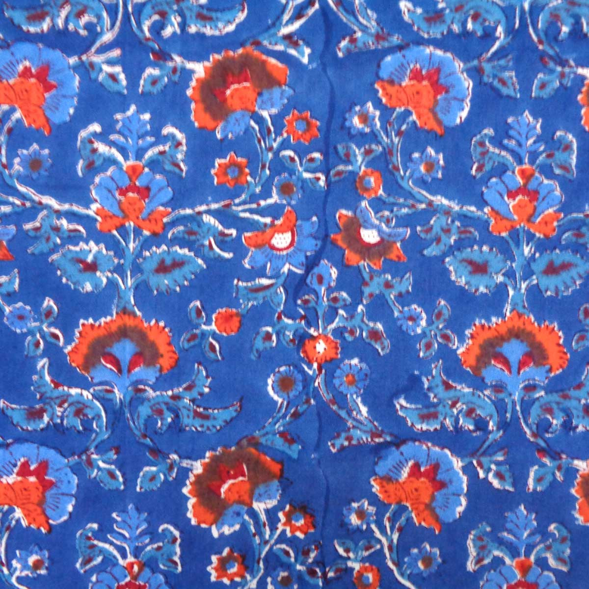 Hand Block Printed Cotton Tablecloth 150x220 cms  705315