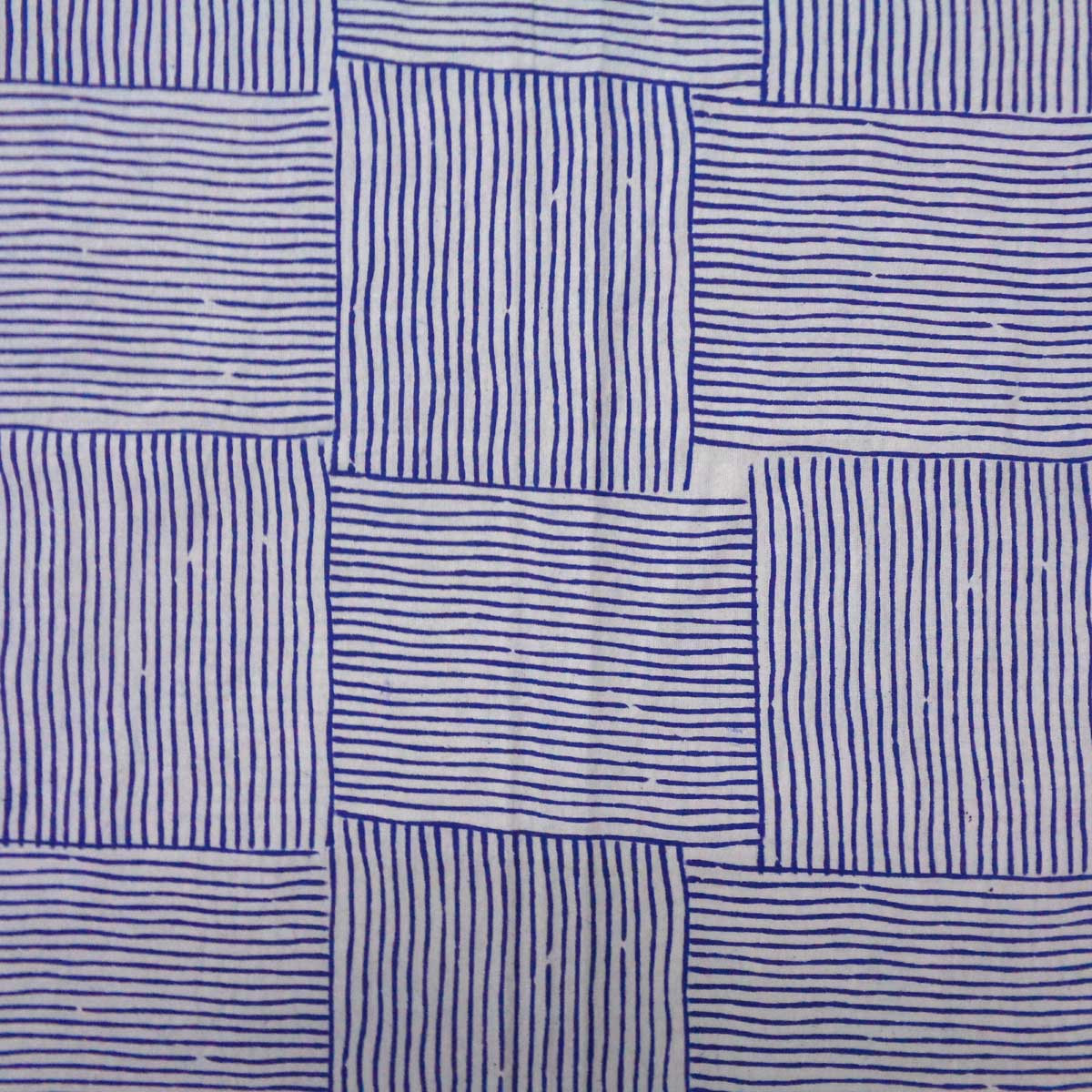 Hand Block Printed Cotton Tablecloth 150x220 cms  Chokor Patti Nili 101628
