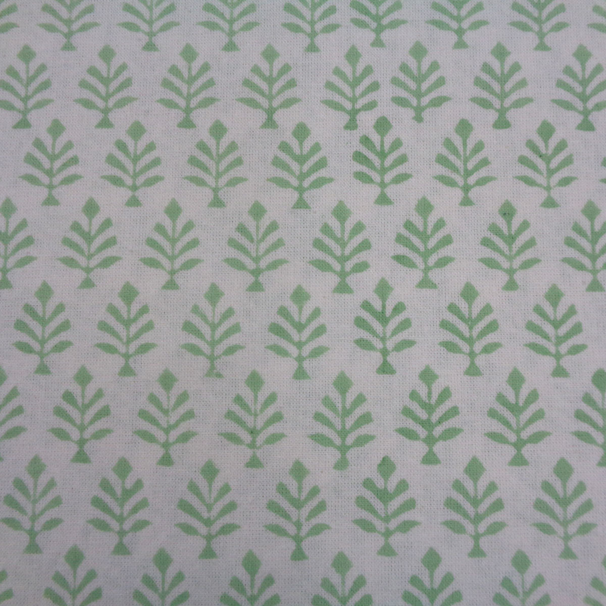 Hand Block Printed Cotton Tablecloth 180x270 cms Neem Hunter Green 702304
