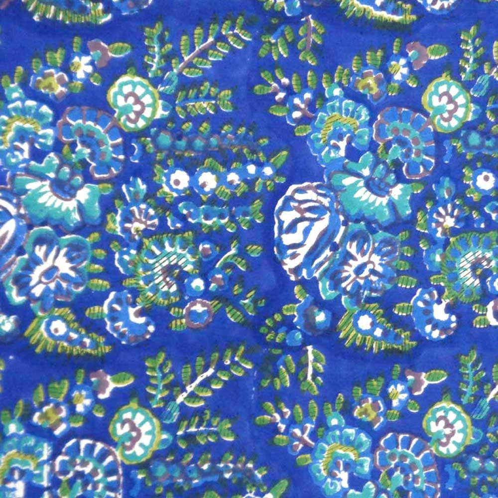 Hand Block Printed Cotton Tablecloths 150x220  Sea Plantation 3477