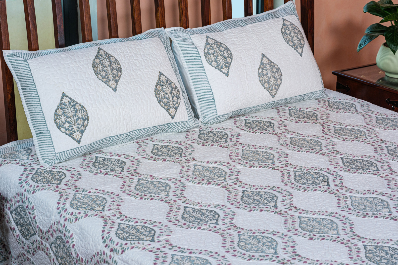 Quilted Bedspread King Size 100846