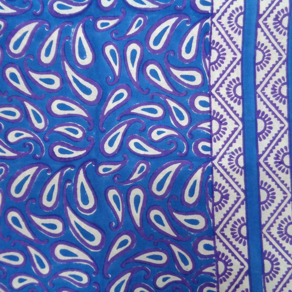 Tablecloth Block Printed in Cotton  Nili Ambi 5214