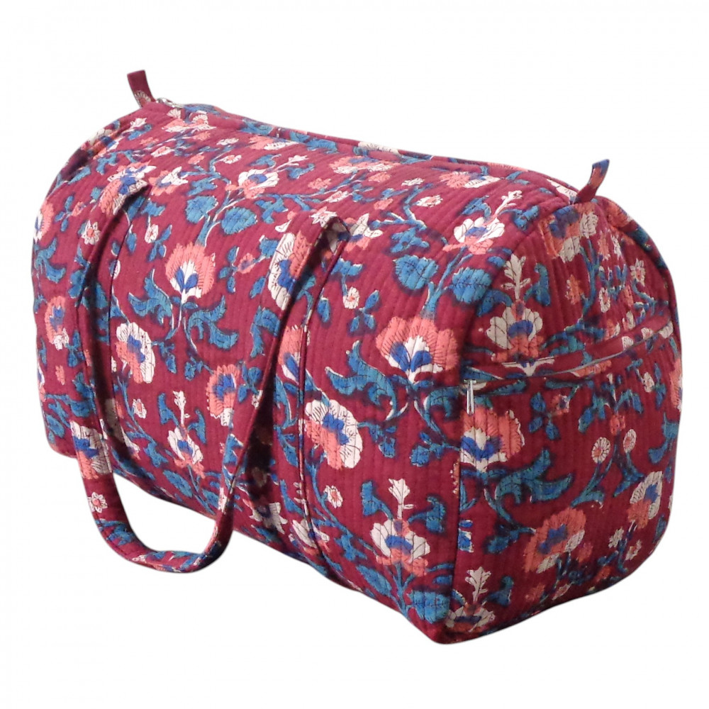 Image of Weekender Bag |  Rukhsana Maroon Gud 105823