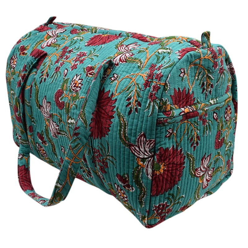 Weekender Bag Flower Blossom Jade Gud 104415