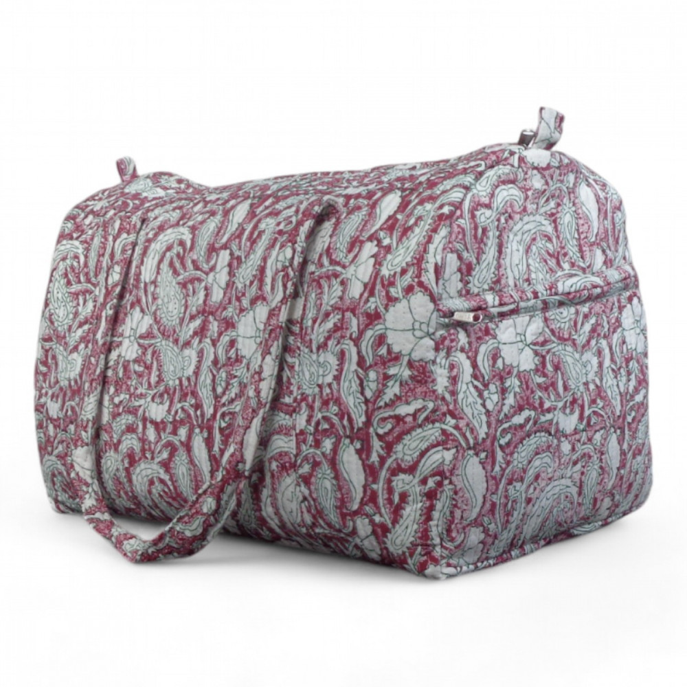 Image of Weekender Bag | Paisley Rose Vine 504851
