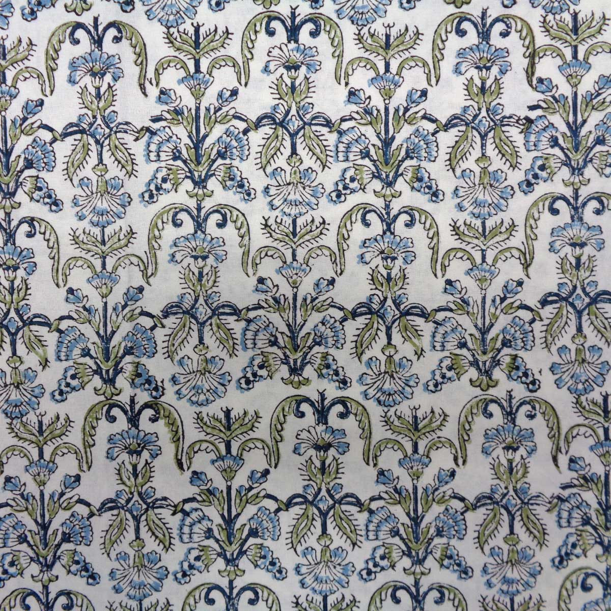 Wood Block Printed Handmade Tablecloth 150x220 cms  100021