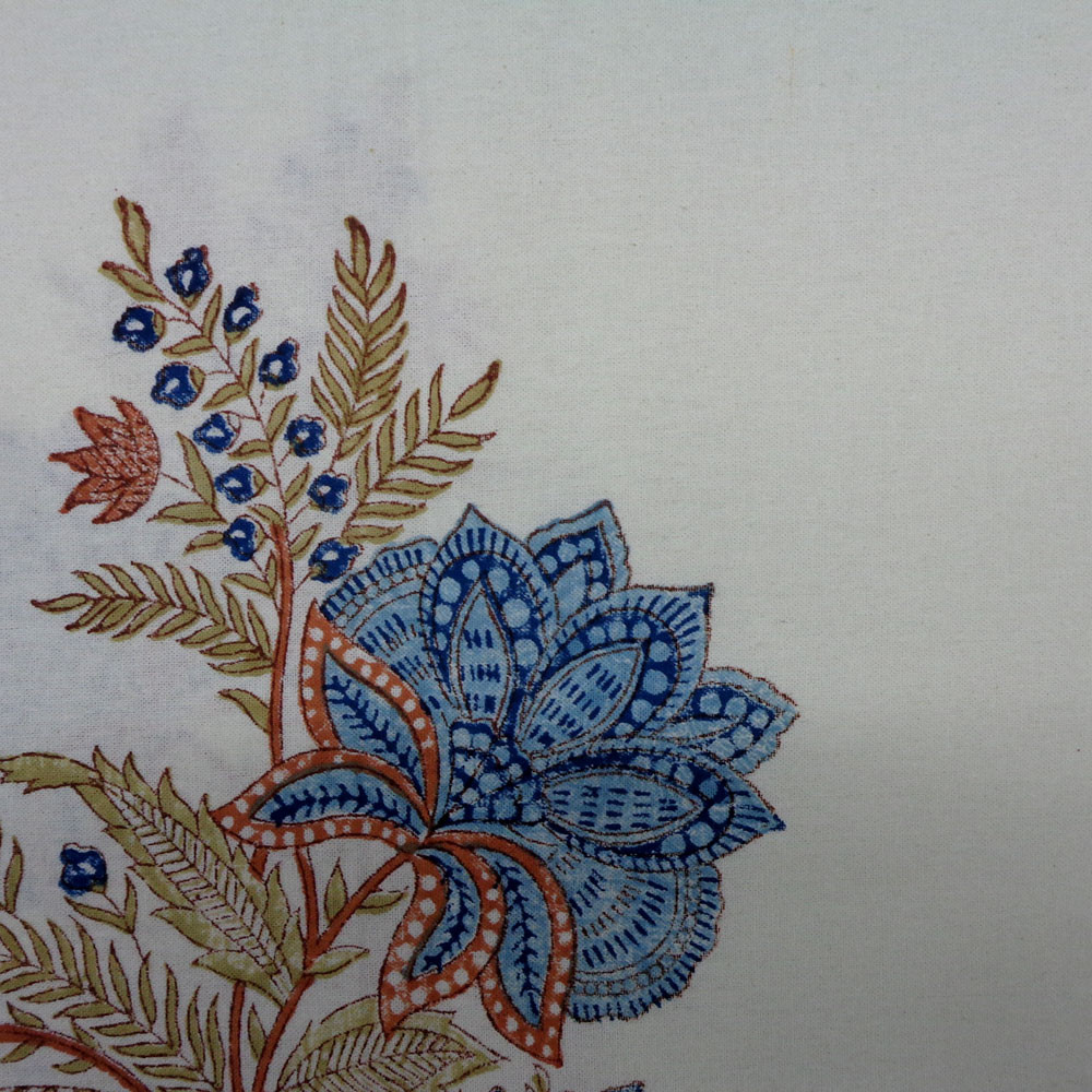 Wood Block Printed Handmade Tablecloth 150x220 cms 900033