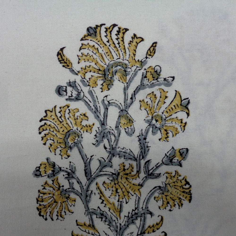 Wood Block Printed Handmade Tablecloth 150x220 cms  900111