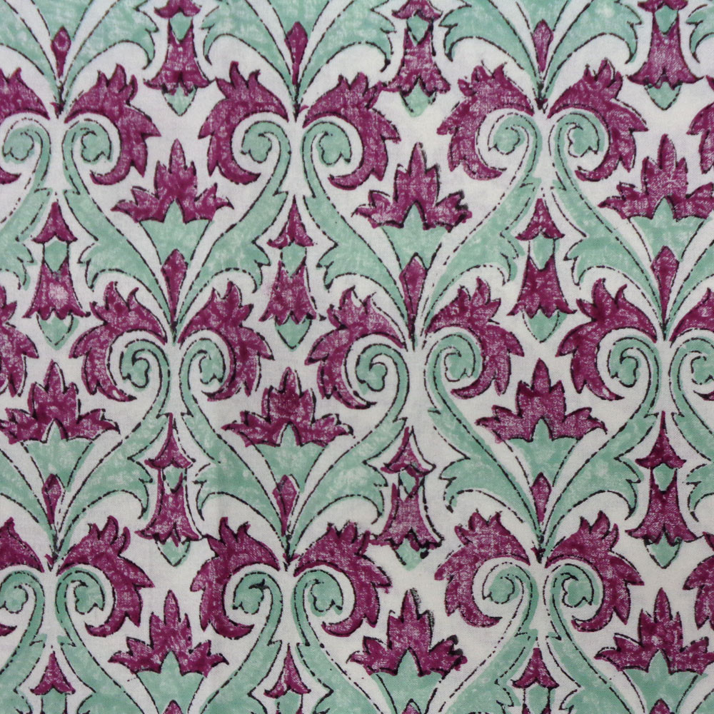 Wood Block Printed Handmade Tablecloth 150x220 cms 909711