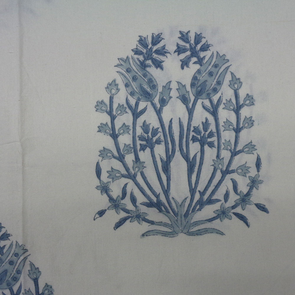 Wood Block Printed Handmade Tablecloth 150x220 cms 909886