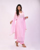 PINK HANDWORK MULCHANDERI SUIT SET