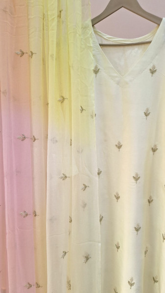 OFFWHITE HANDWORK SUIT SET