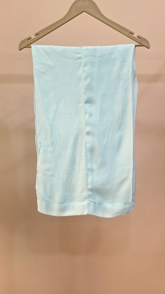 AQUA BLUE KACCHAGOTA GEORGETTE SUIT SET