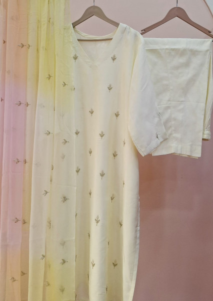 OFFWHITE HANDWORK SUIT SET