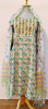 MINT GREEN PRINTED COTTON SUIT PANT AND DUPATTA SET