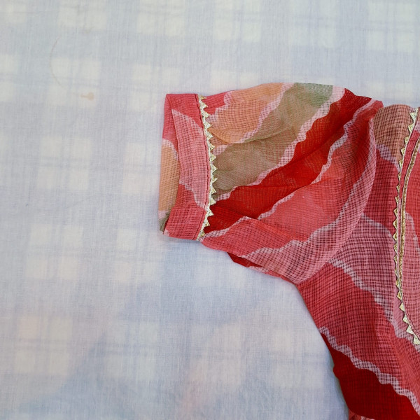 MULTI GOTA FROCK KIDS SET