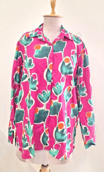 RANI PINK WESTERN STYLE COTTON SHIRT