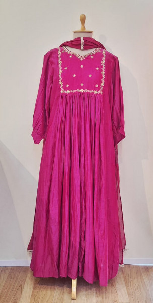 RANI HANDWORK MULCHANDERI SET