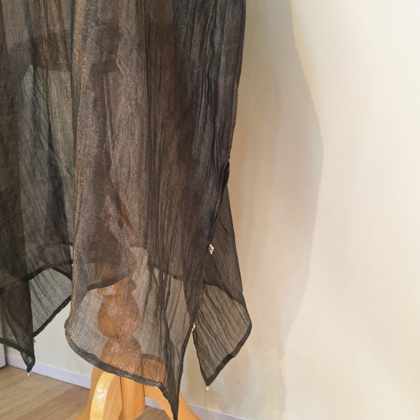 BLACK KAFTAN HANDWORK SET