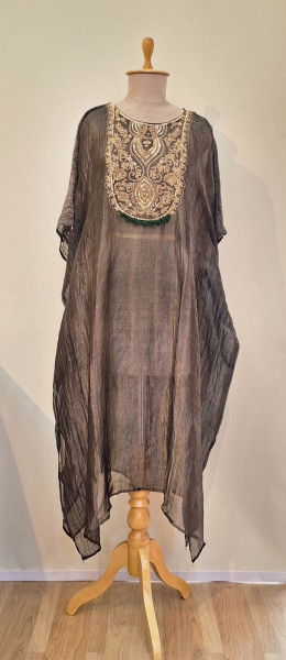 BLACK KAFTAN HANDWORK SET