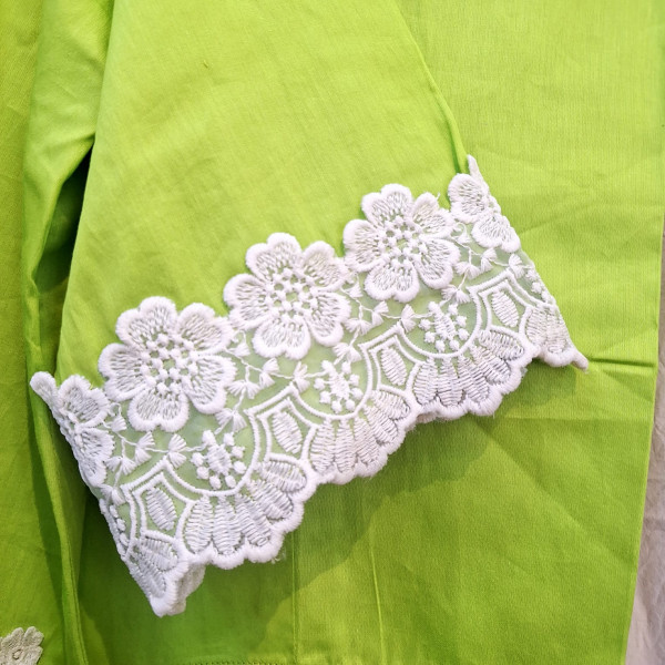 LIRIL GREEN COTTON CO-ORD SET