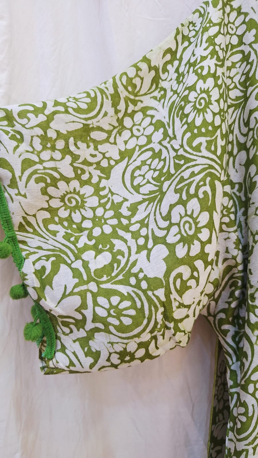 GREEN PRINTED SUIT PANT WITH DUPPTTA SET