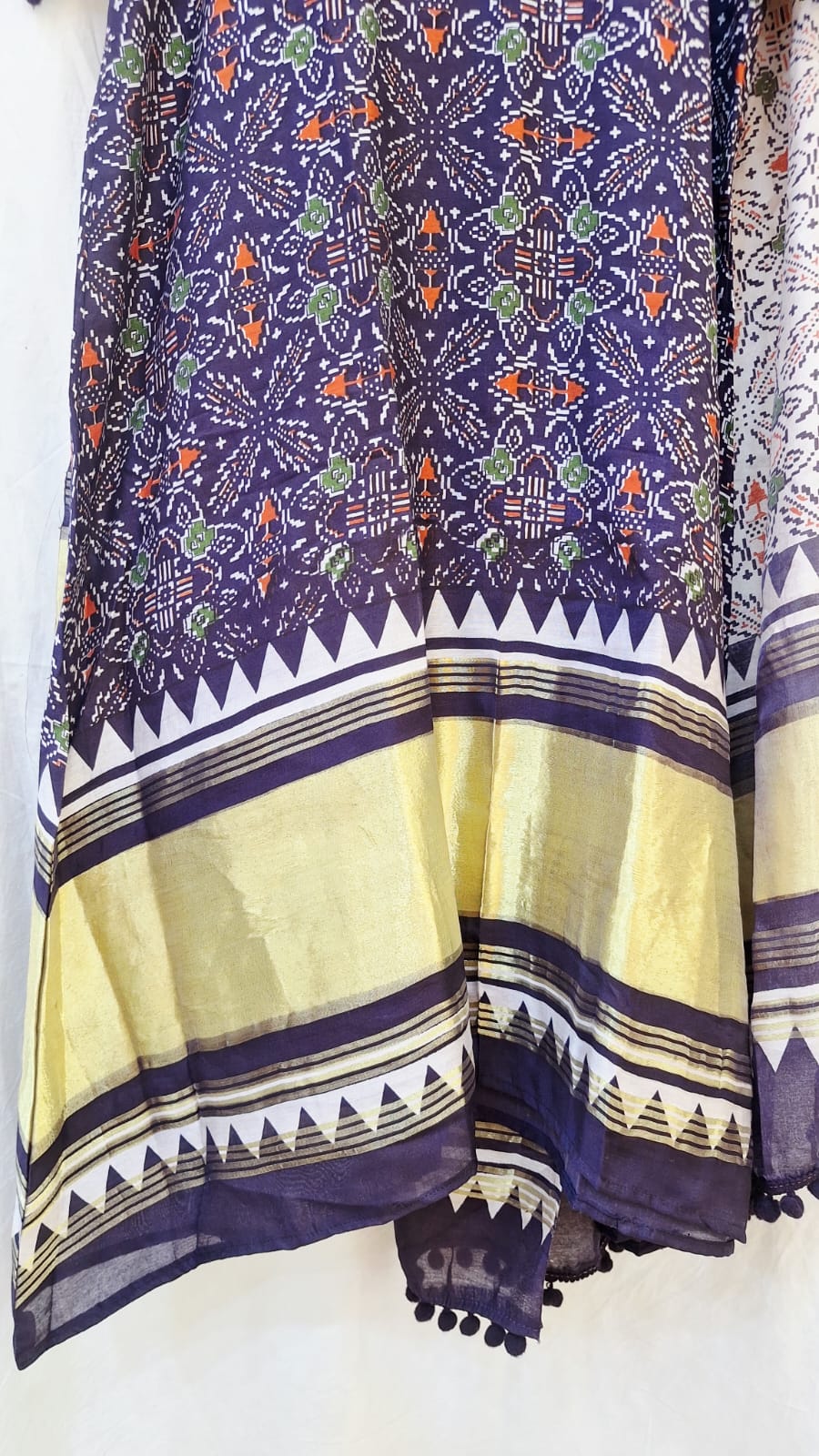 PURPLE SUIT PANT WITH DUPPTTA SET