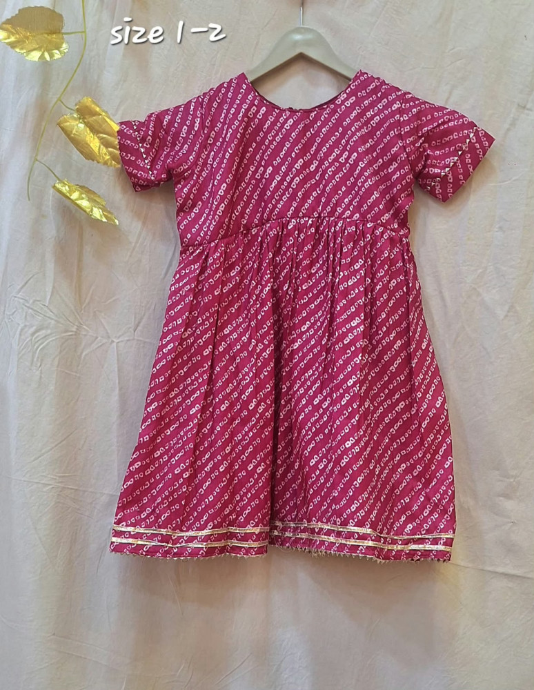 Image of RANI BHANDEJ FROCK