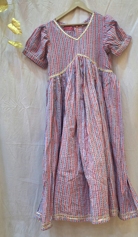 Image of THIS BEAUTIFUL PRINTED COTTON FROCK
