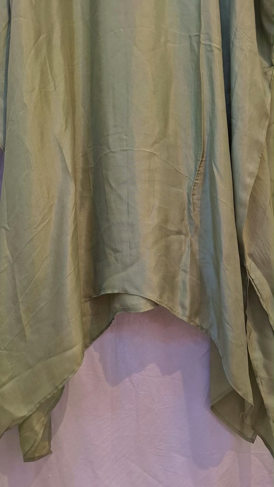 SAGE GREEN HANDWORK KAFTAN SET